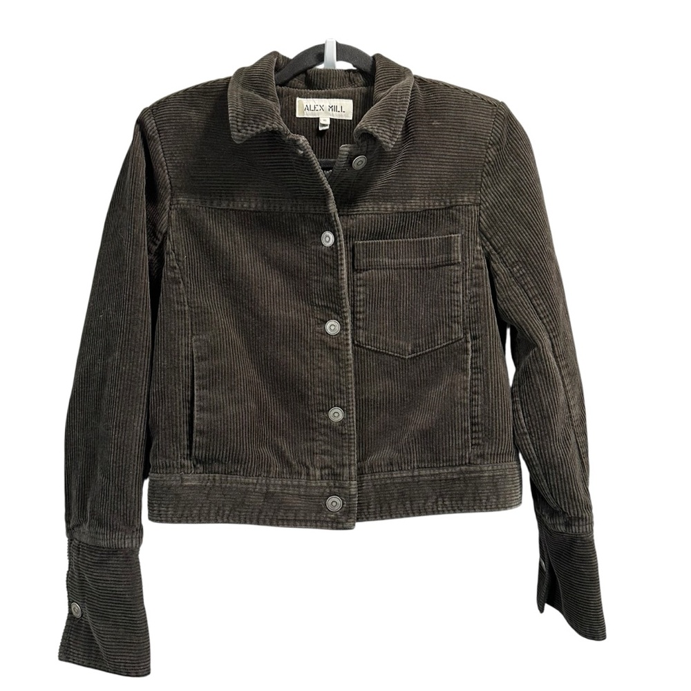 ALEX MILL Betty Cord Cropped Jacket - Picture 7 of 10